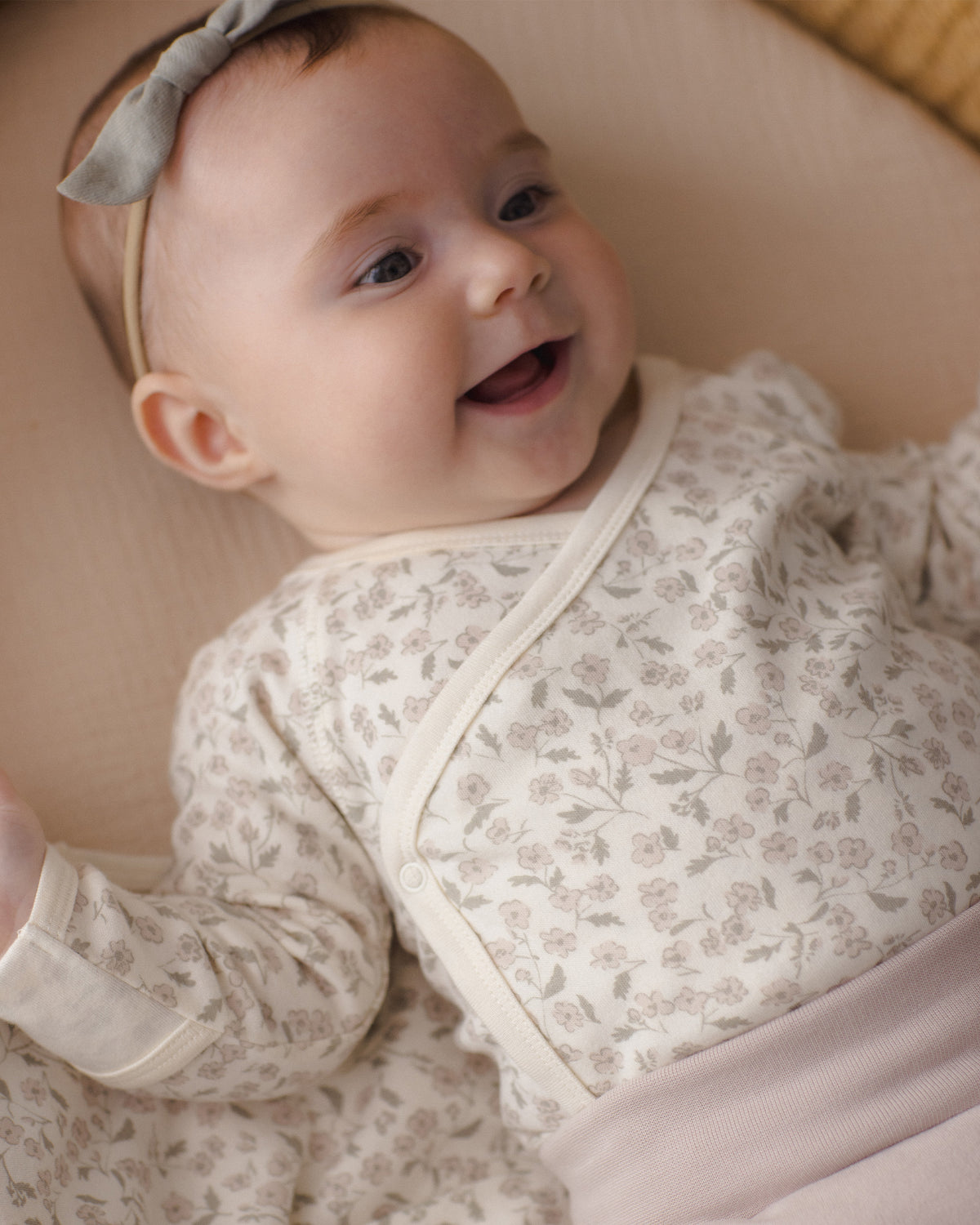 SIDE SNAP BODYSUIT + PANT SET FLORET
