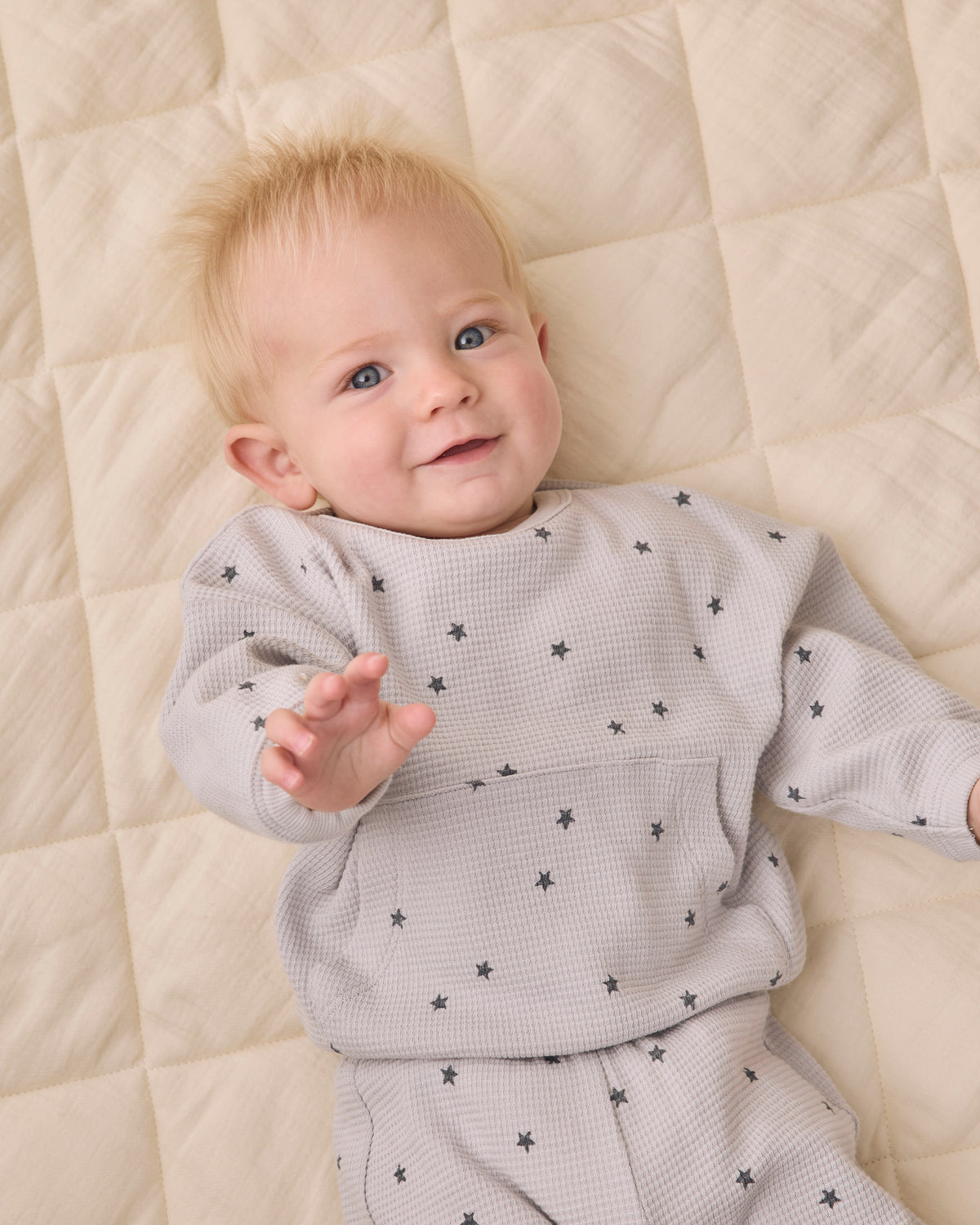 WAFFLE SLOUCH SET STARS