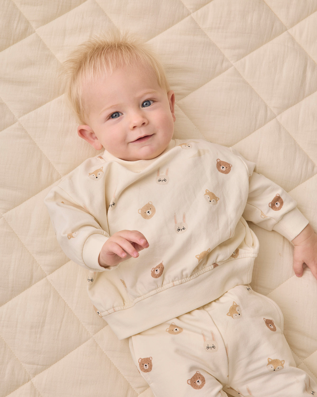 RELAXED FLEECE SWEATSHIRT CRITTERS