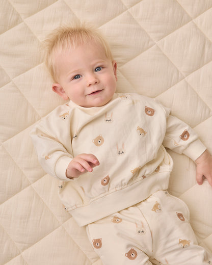 RELAXED FLEECE SWEATSHIRT CRITTERS