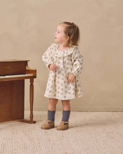 LONG SLEEVE ISLA DRESS FRENCH FLORAL