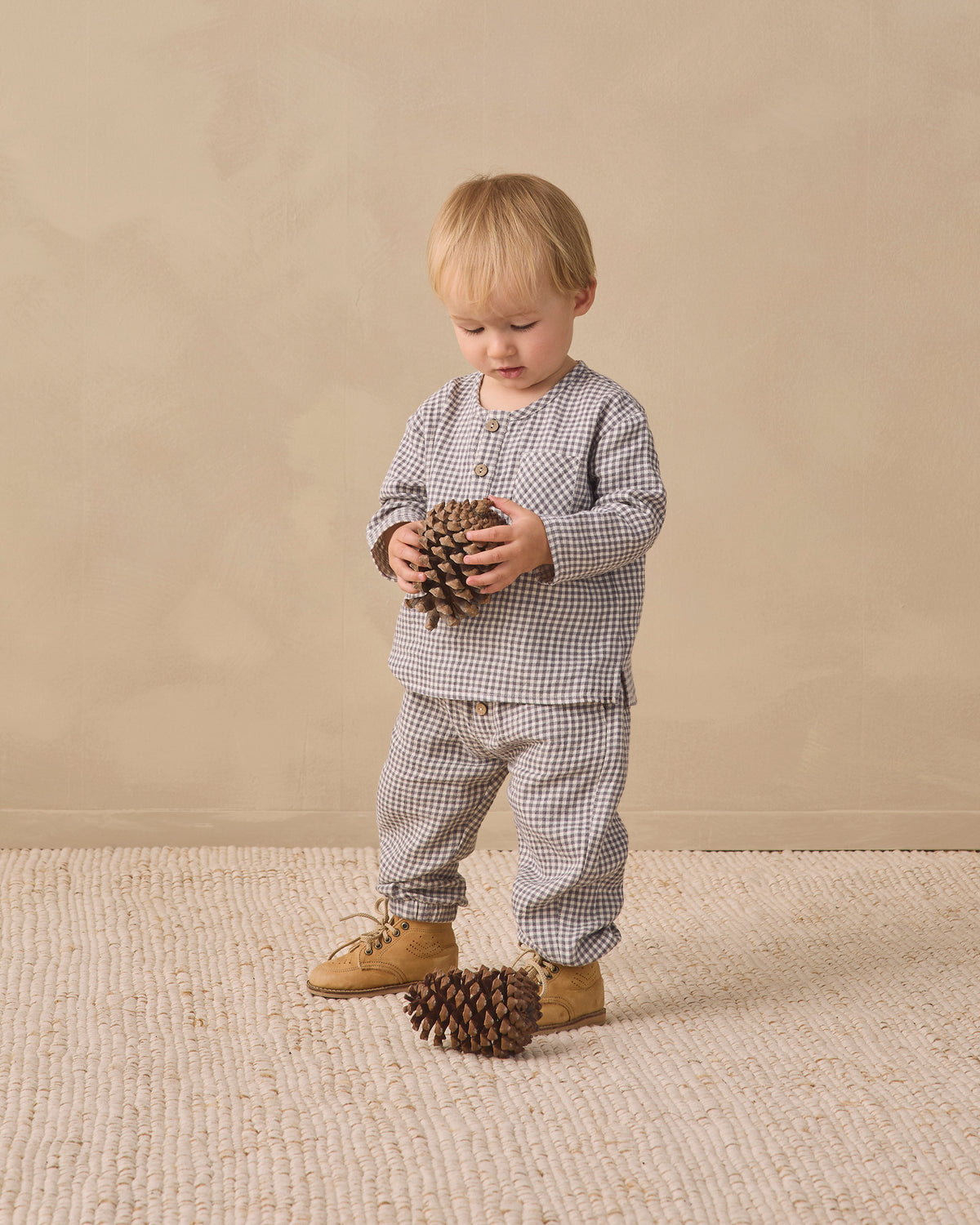 RORY SHIRT MIDNIGHT GINGHAM