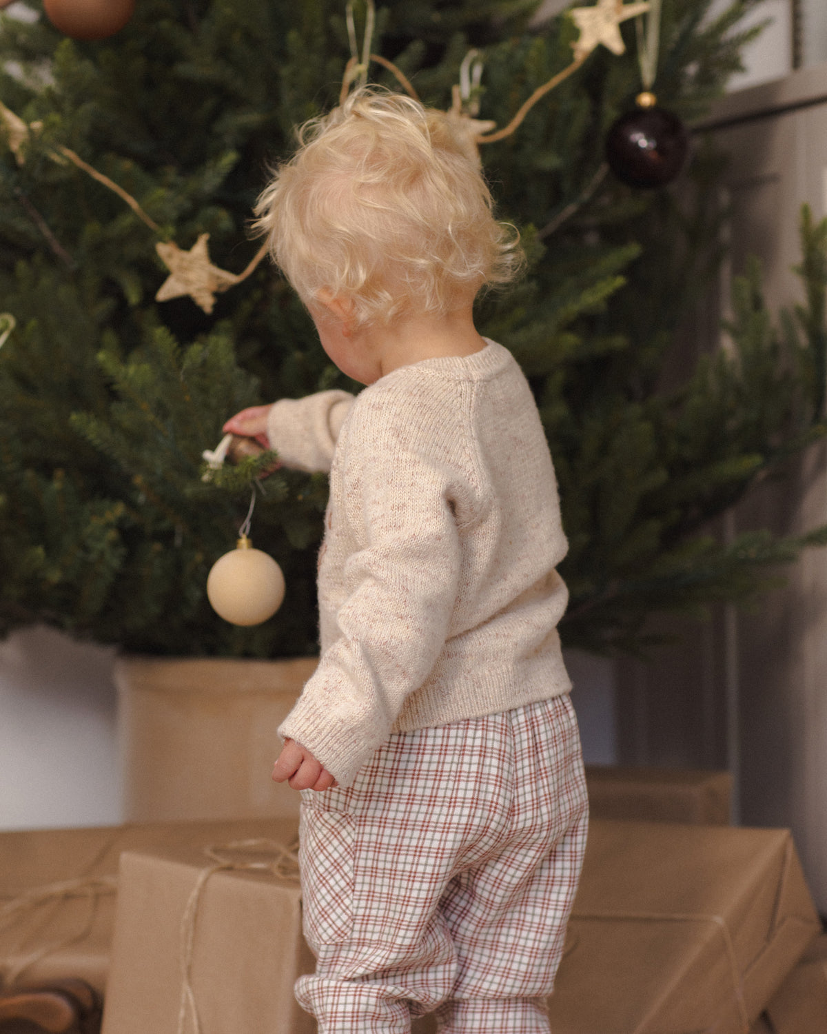 LUCA PANT CHRISTMAS PLAID