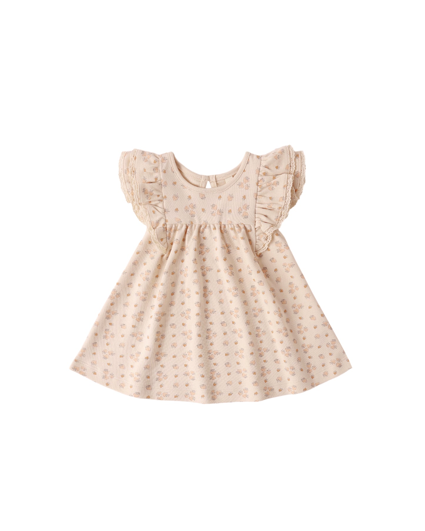 FLUTTER DRESS STRAWBERRIES