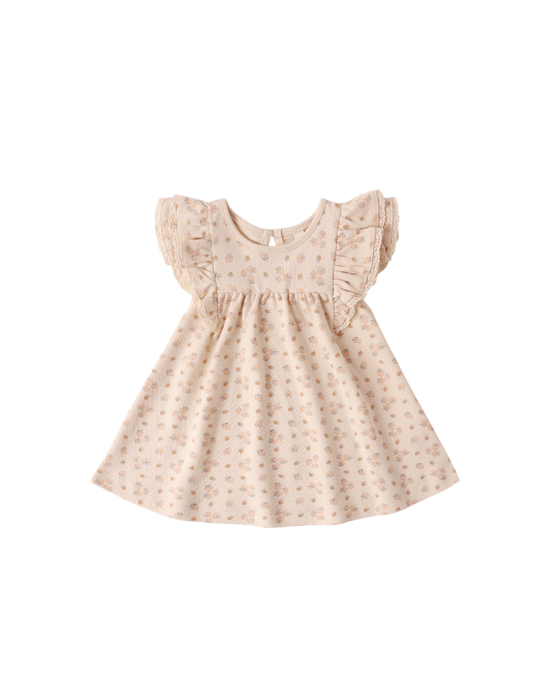 FLUTTER DRESS STRAWBERRIES