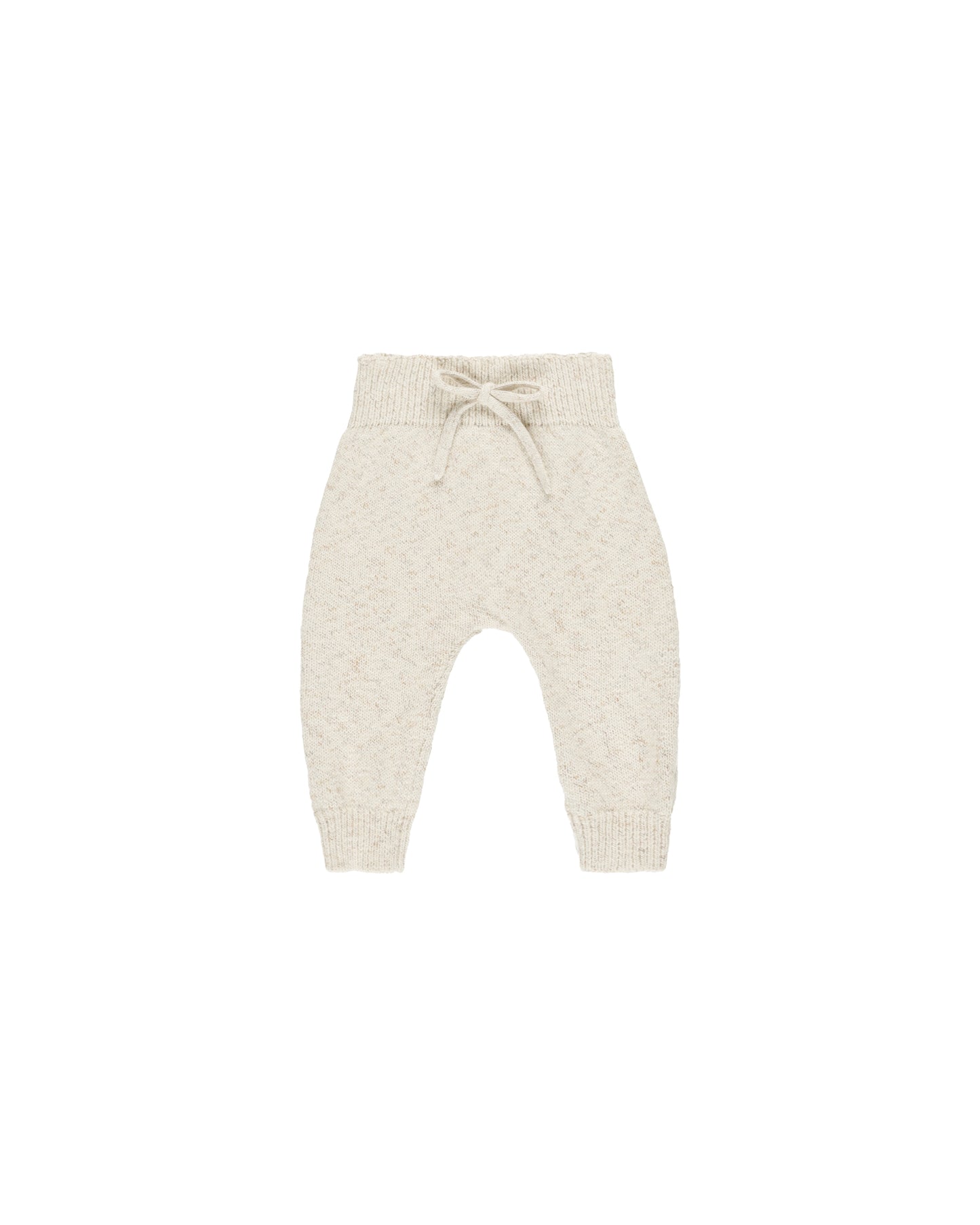 KNIT PANT || SPECKLED NATURAL