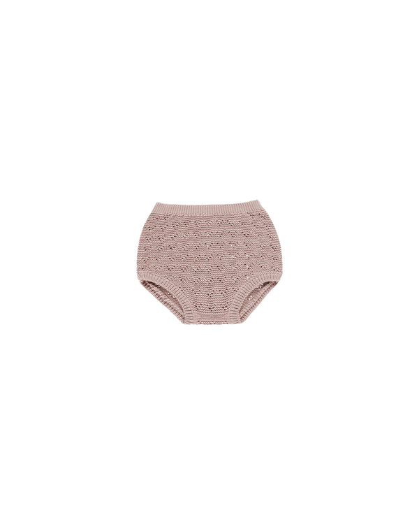 KNIT BLOOMER || MAUVE