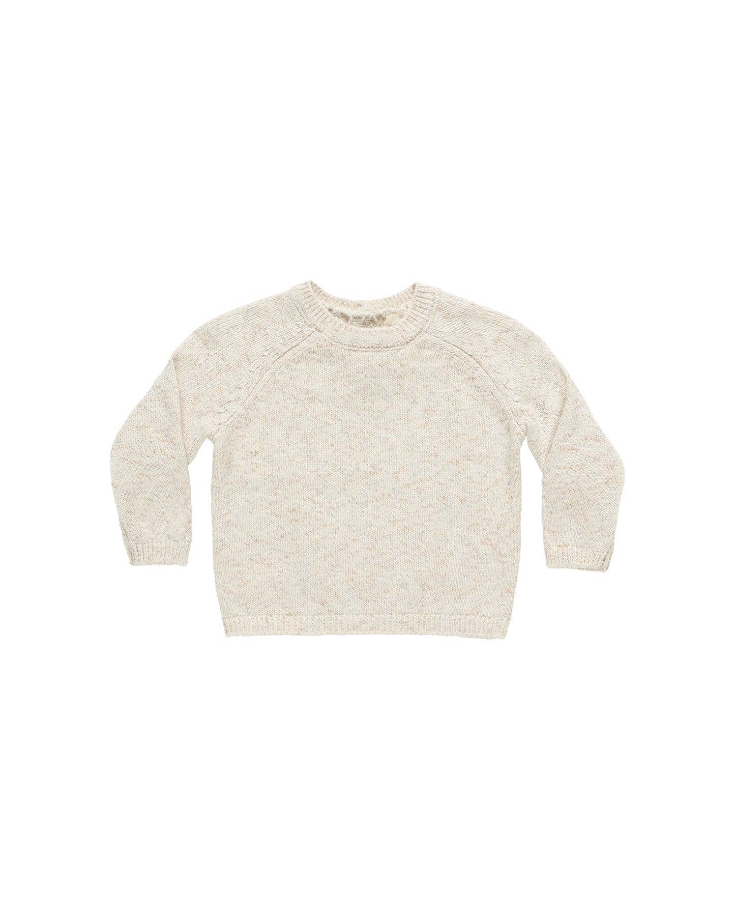 KNIT SWEATER || SPECKLED NATURAL