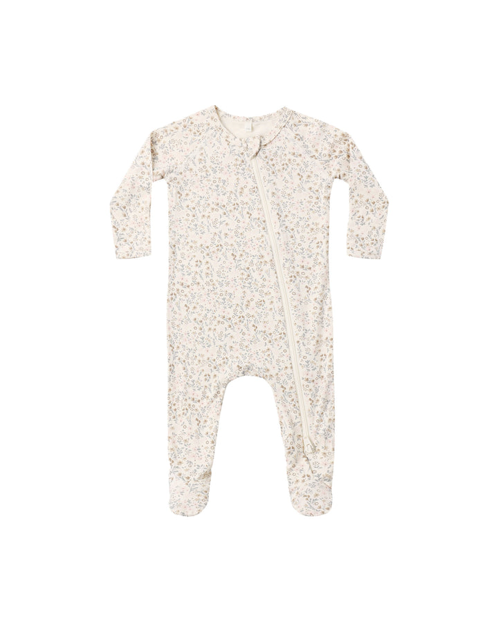 BAMBOO BABY GOWN + HAT SET BLOOM