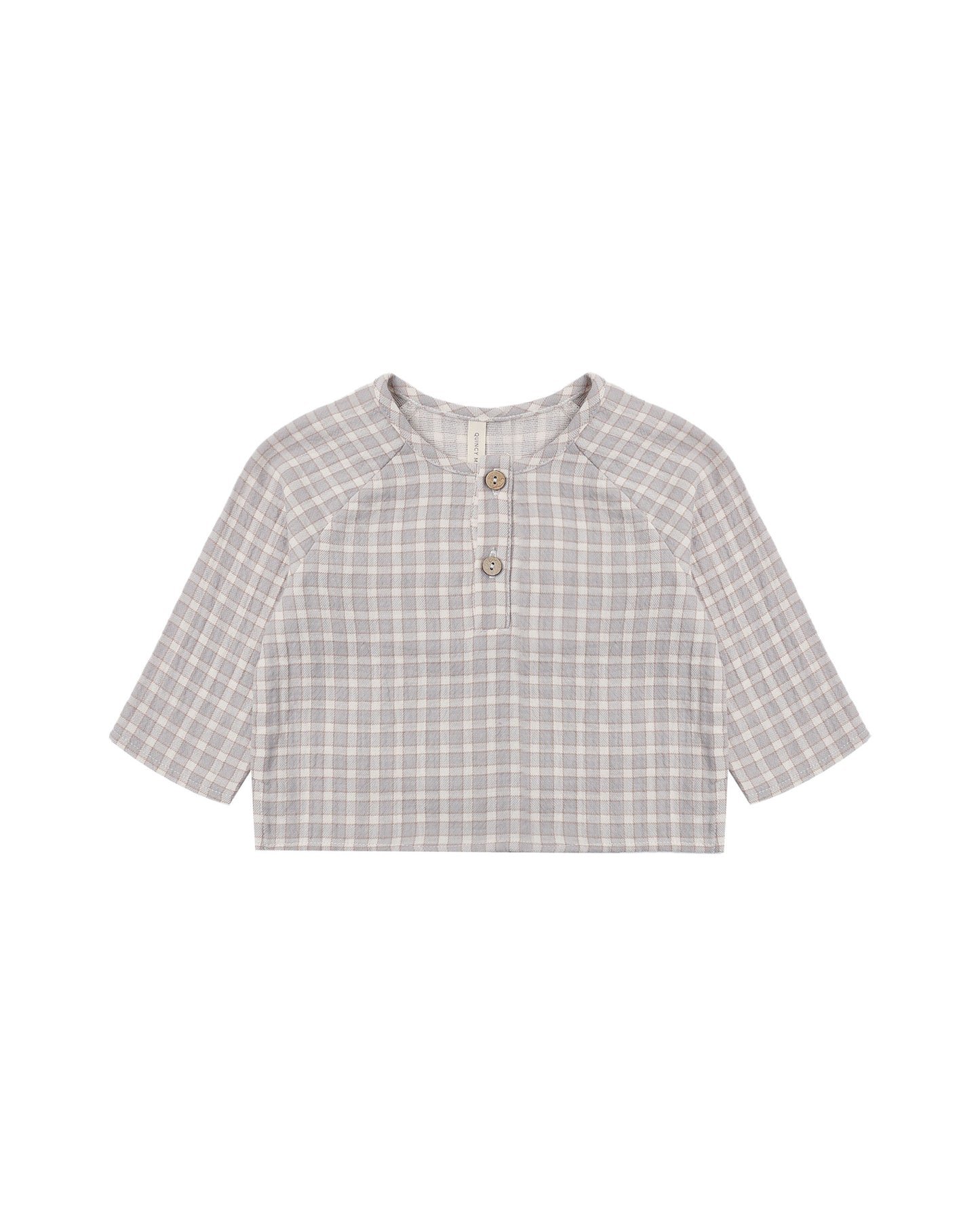 ZION SHIRT BLUE GINGHAM