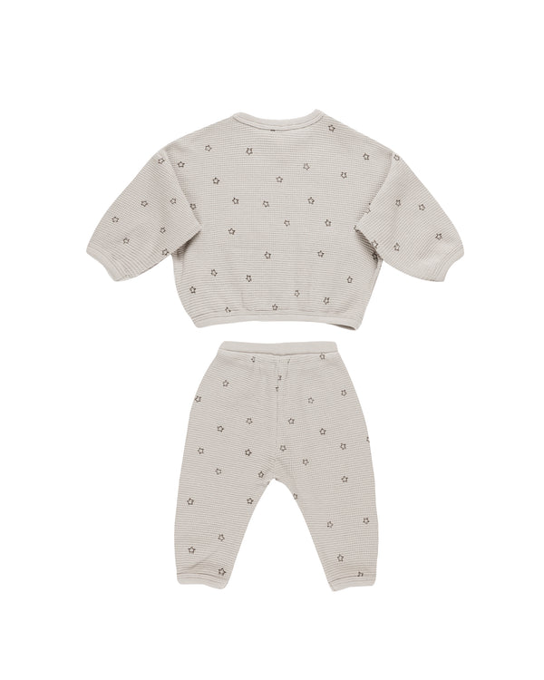 WAFFLE SLOUCH SET || STARS