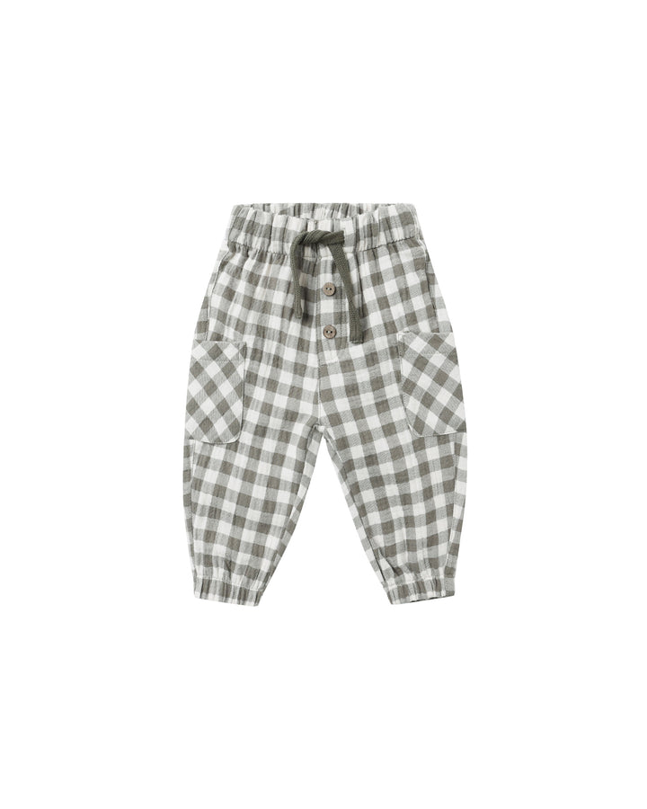 LUCA PANT || FOREST CHECK