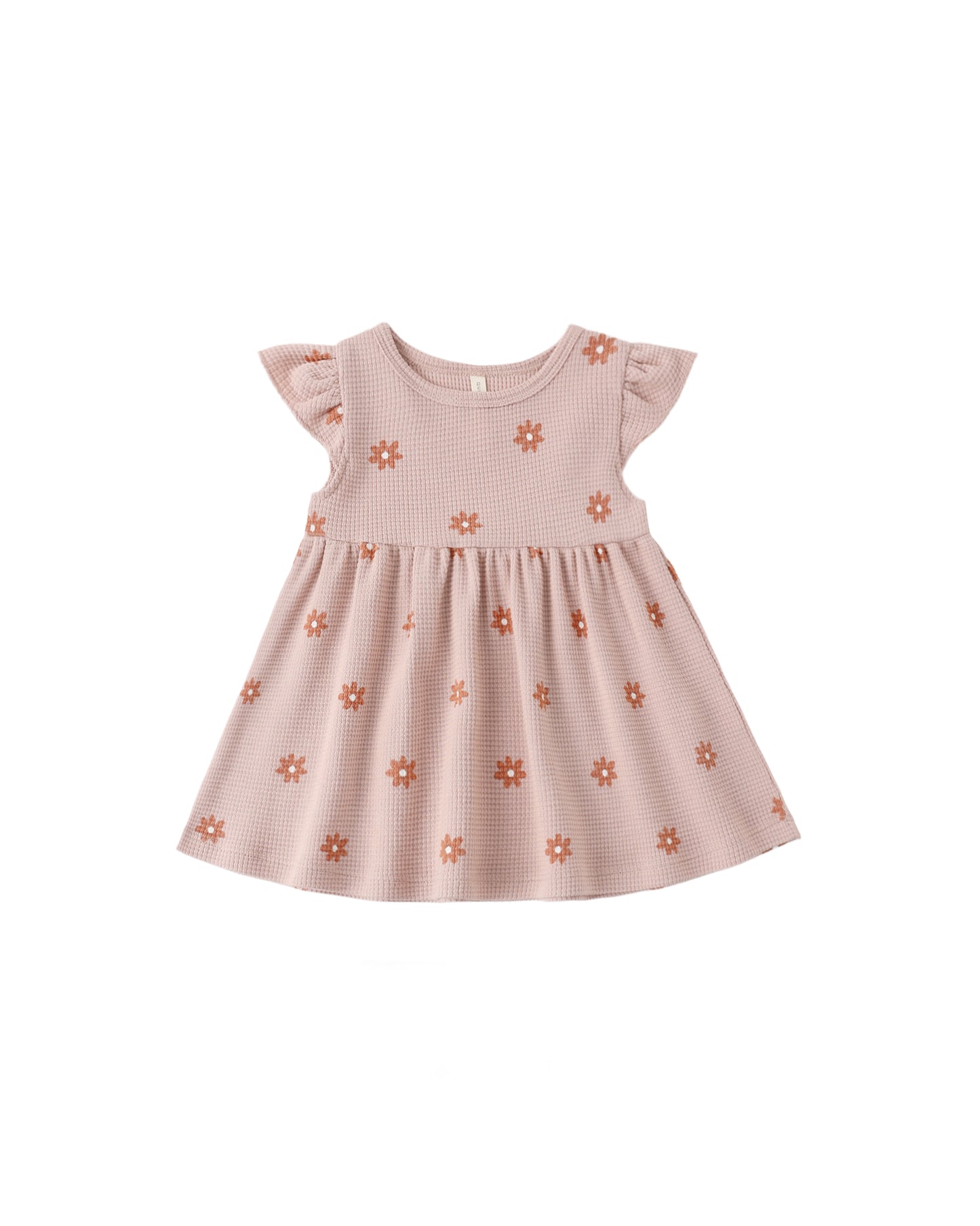 FLUTTER SLEEVE DRESS PINK DAISY