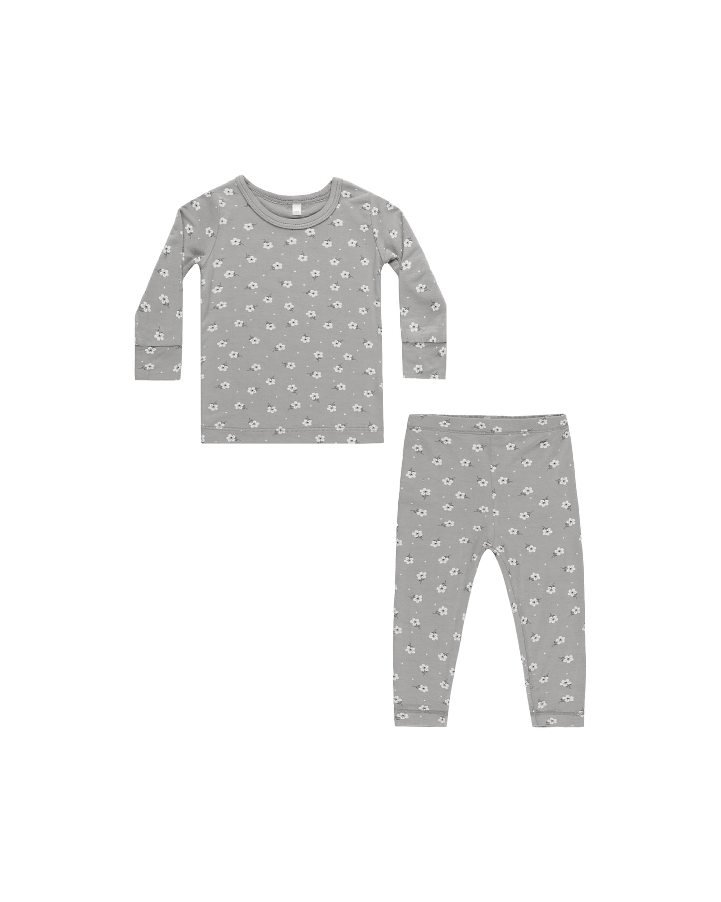 BAMBOO PAJAMA SET || BLUE DITSY