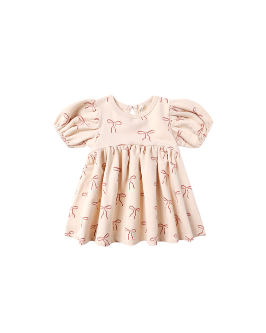 DARLA DRESS || RED BOWS