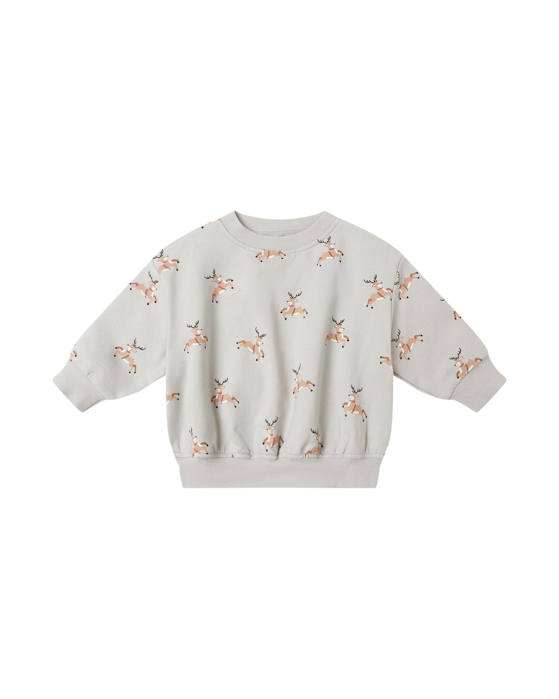 RELAXED FLEECE SWEATSHIRT || REINDEER