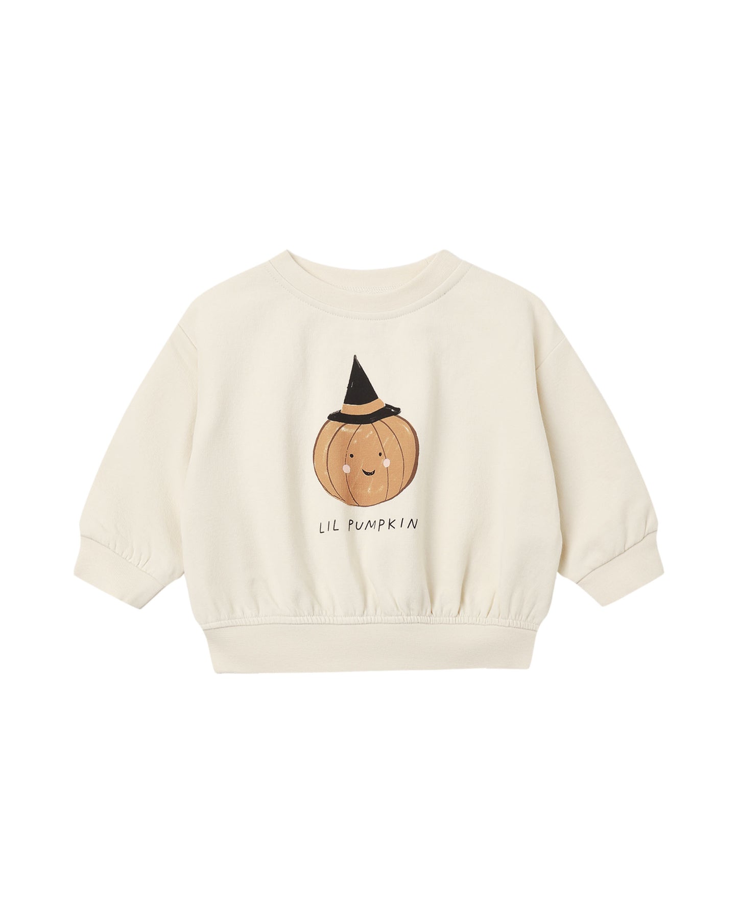 RELAXED FLEECE SWEATSHIRT LIL PUMPKIN