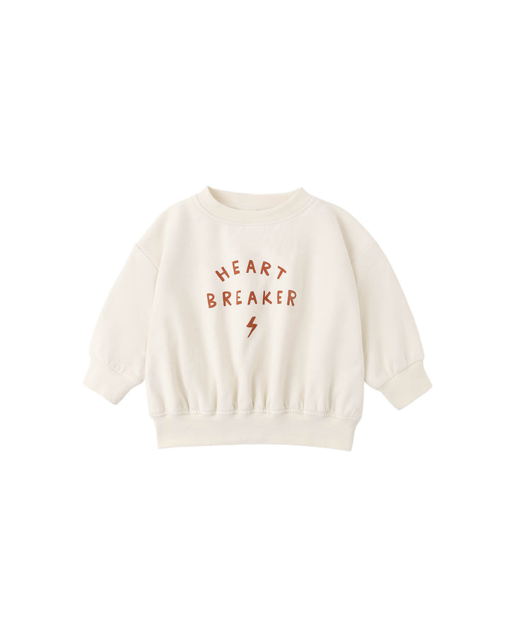 RELAXED SWEATSHIRT HEART BREAKER