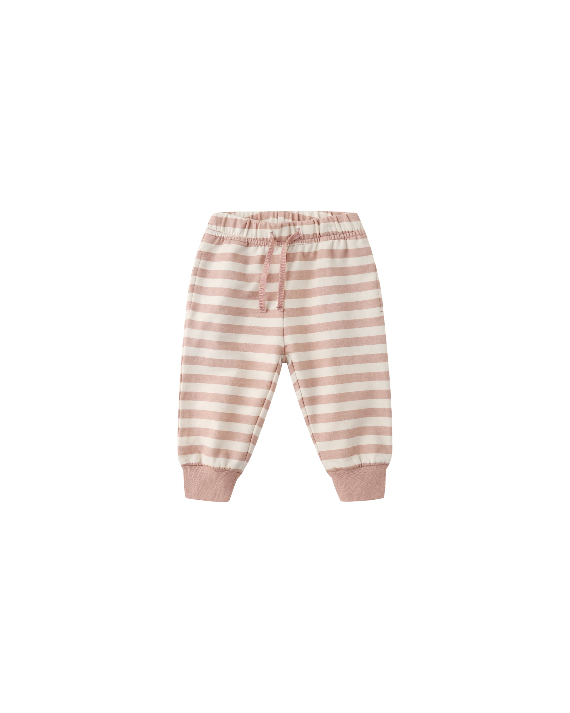RELAXED SWEATPANT || PINK STRIPE