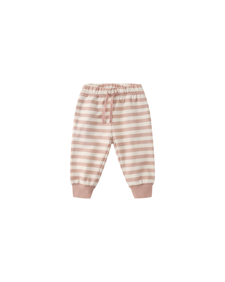 RELAXED SWEATPANT || PINK STRIPE