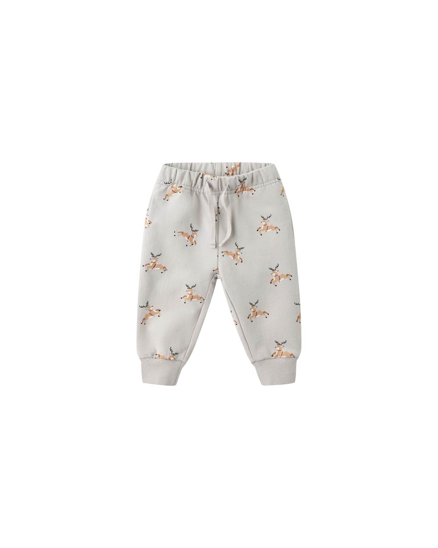 RELAXED FLEECE SWEATPANT || REINDEER