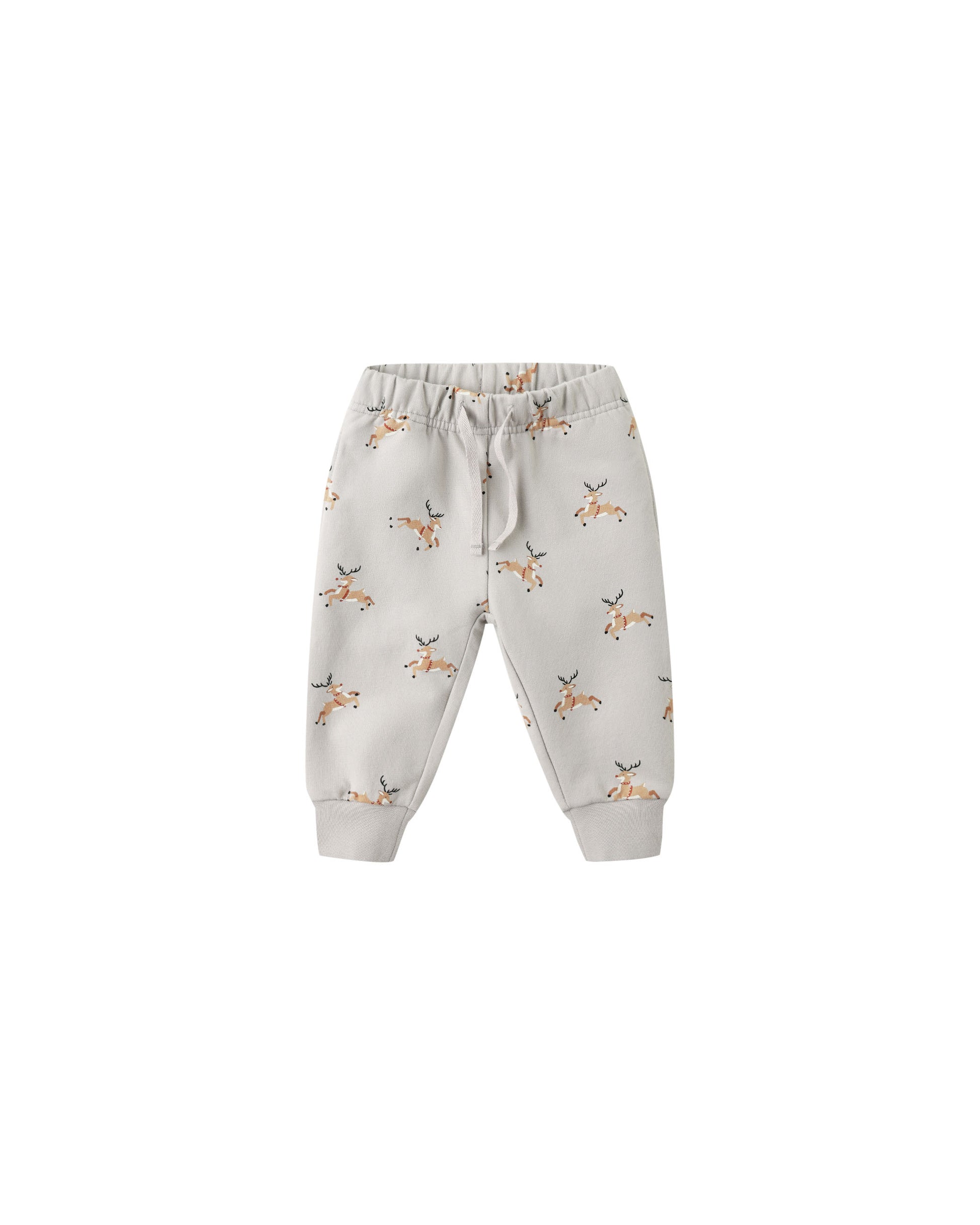 RELAXED FLEECE SWEATPANT || REINDEER