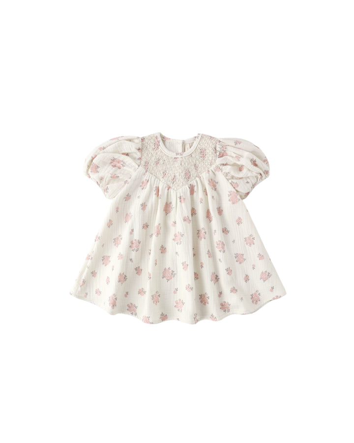 CARINA DRESS GARDEN ROSE