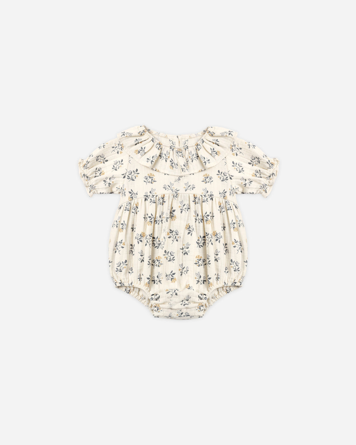 COLLARED ROMPER FRENCH FLORAL