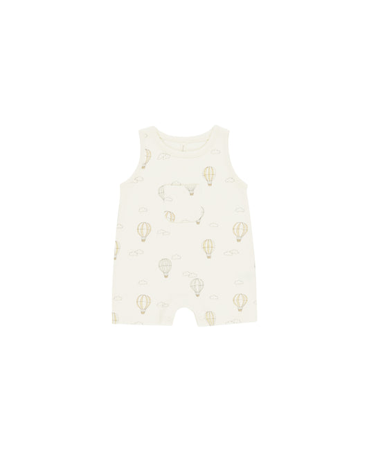 SLEEVELESS ONE-PIECE || HOT AIR BALLOONS