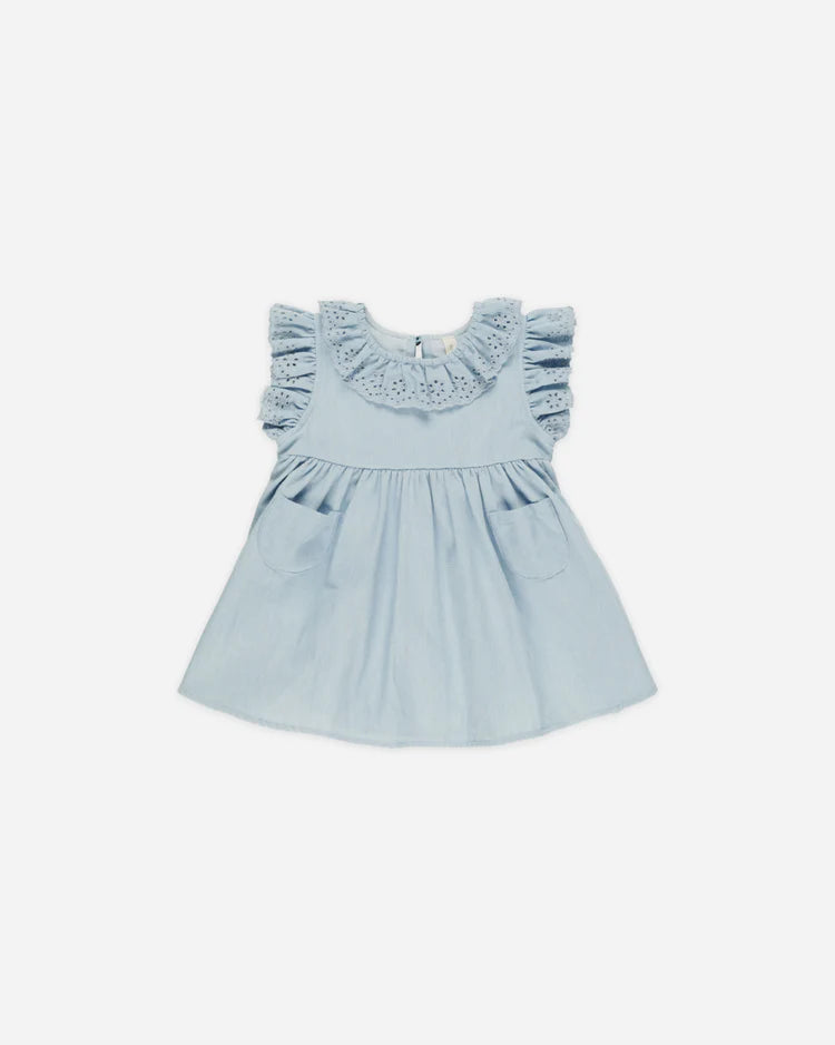 SOPHIE DRESS || CHAMBRAY