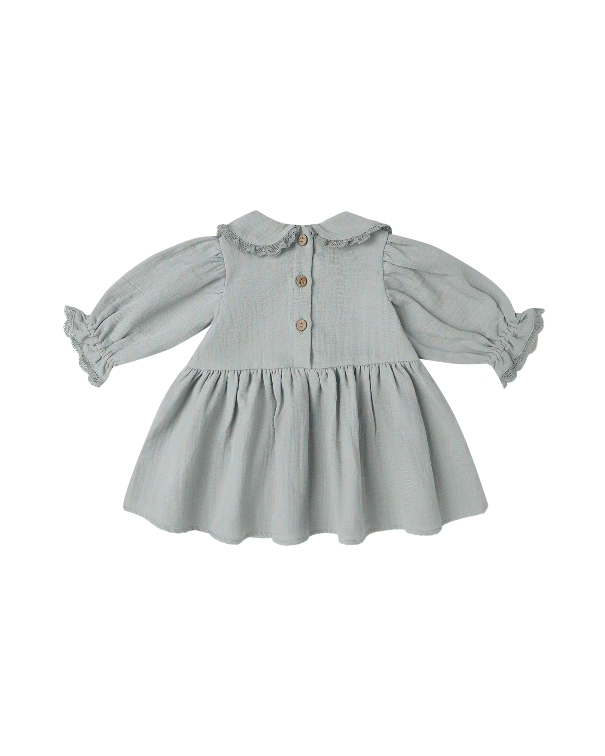 MARISOL DRESS || STEEL BLUE