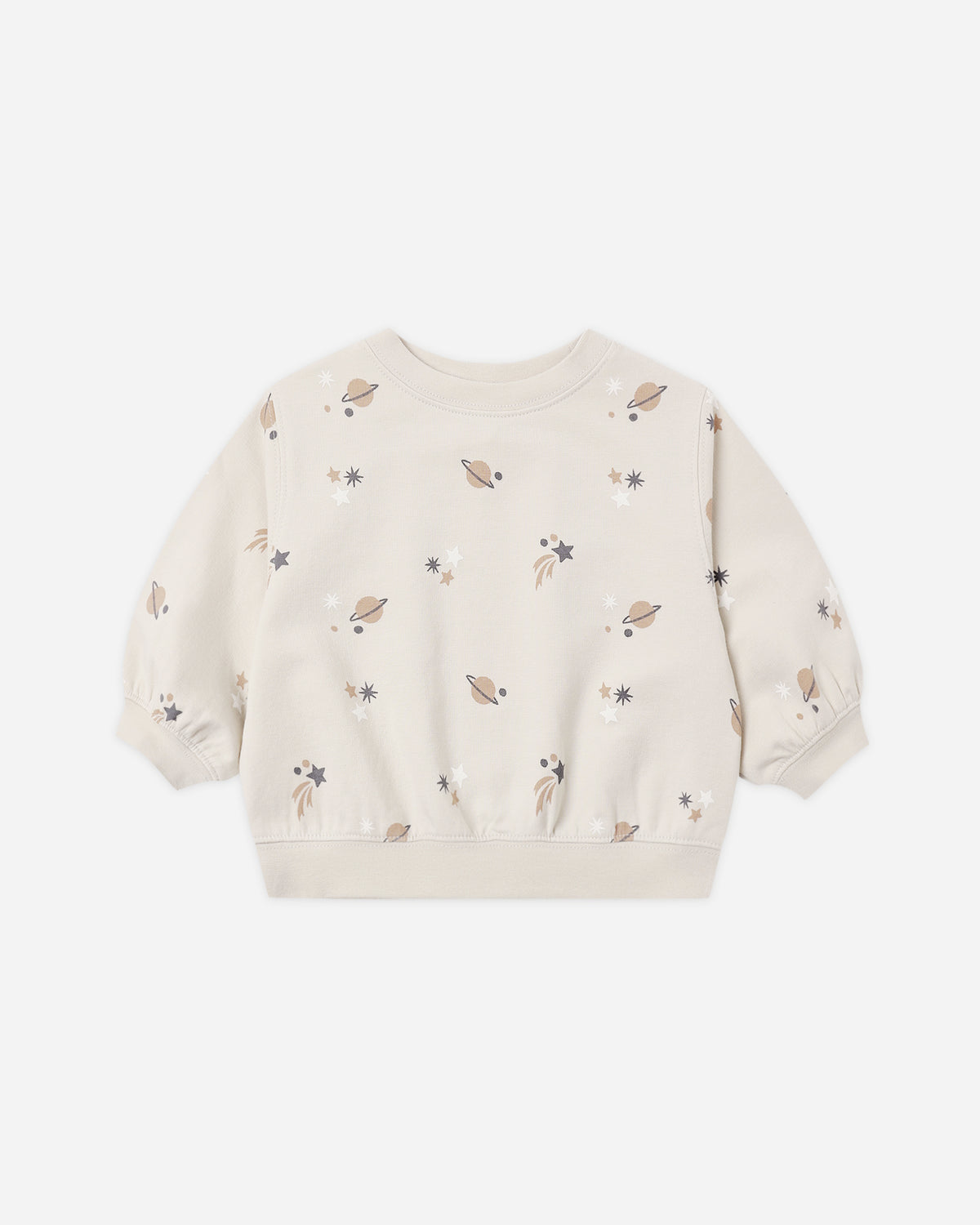 OVERSIZED CREW SWEATSHIRT SPACE