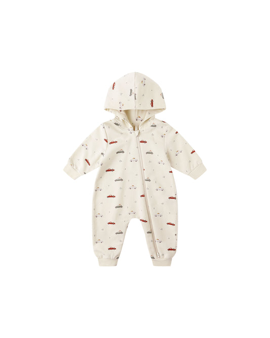 HOODED JUMPSUIT || CARS