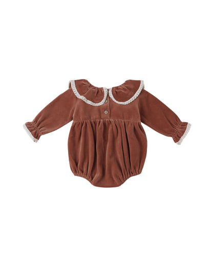WENDY ROMPER || CRANBERRY