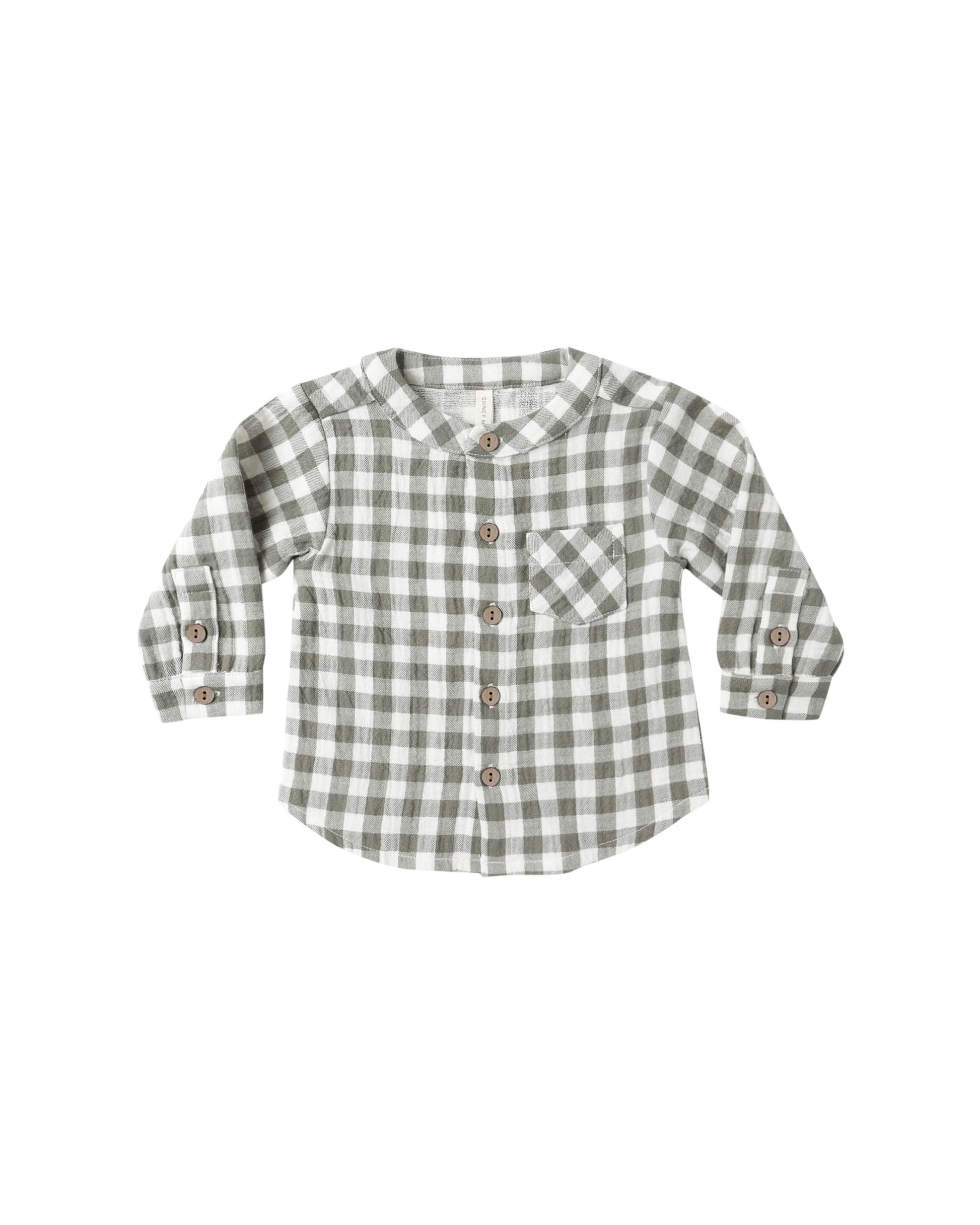 MILO SHIRT || FOREST CHECK