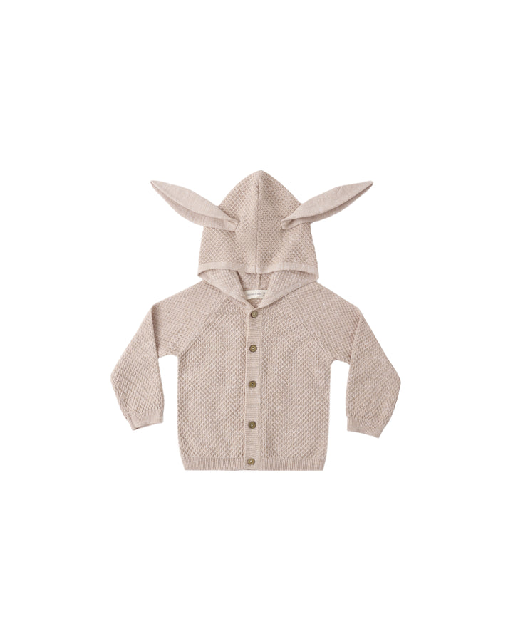 BUNNY KNIT SWEATER HEATHERED LATTE