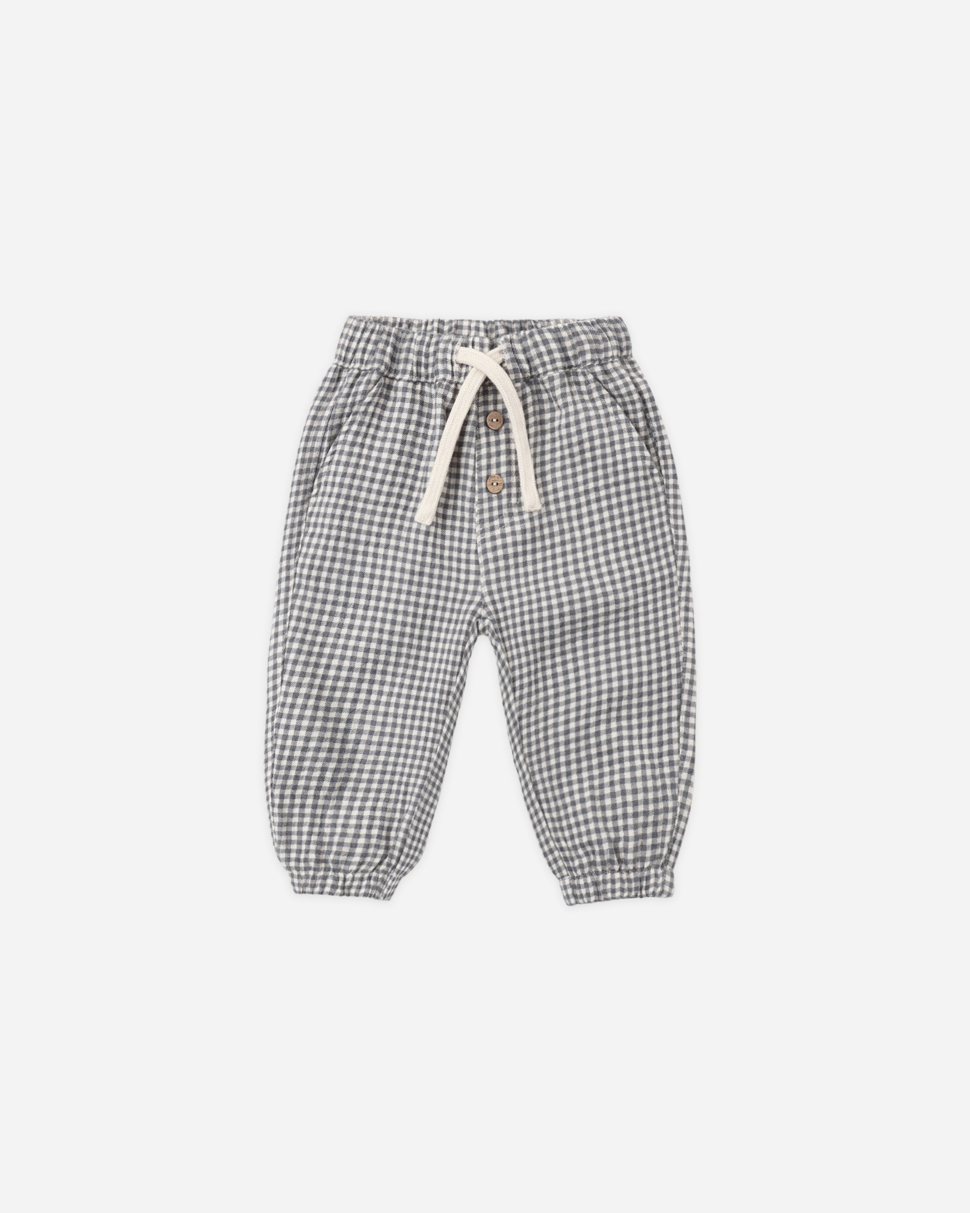 GIOVANI PANT MIDNIGHT GINGHAM