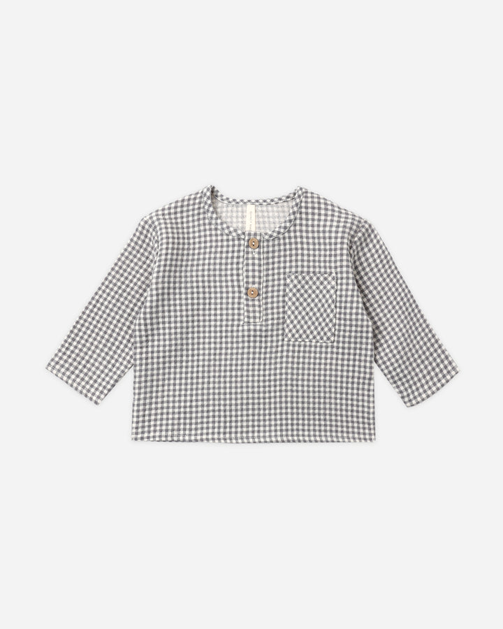 RORY SHIRT MIDNIGHT GINGHAM