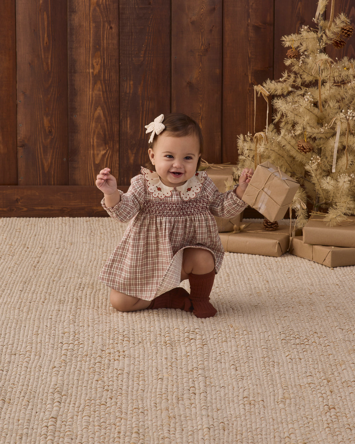 CALLIE DRESS CHRISTMAS PLAID