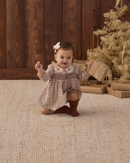 CALLIE DRESS CHRISTMAS PLAID