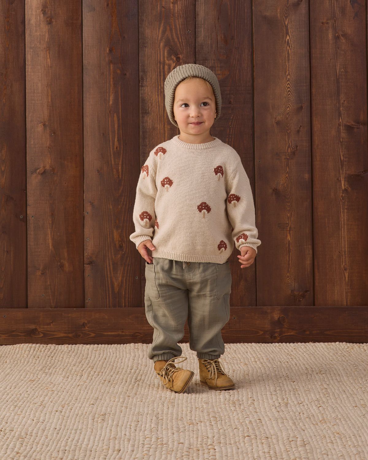 REX SWEATER MUSHROOM