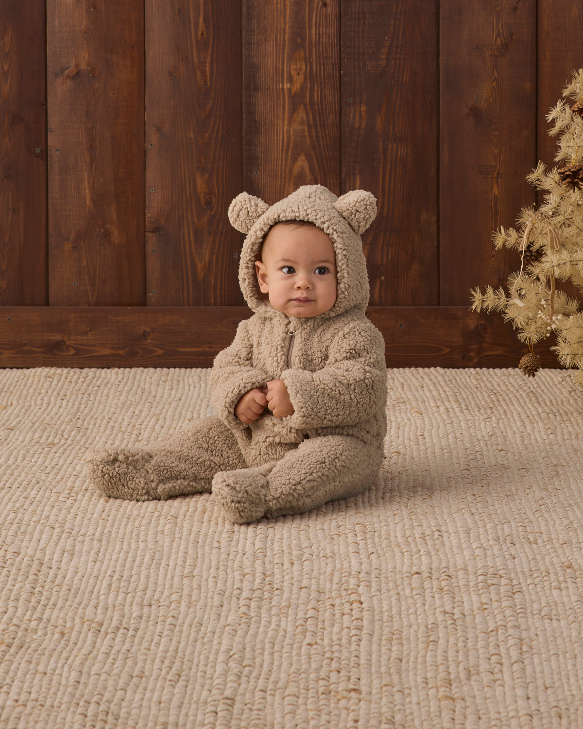 BEAR JUMPSUIT LATTE