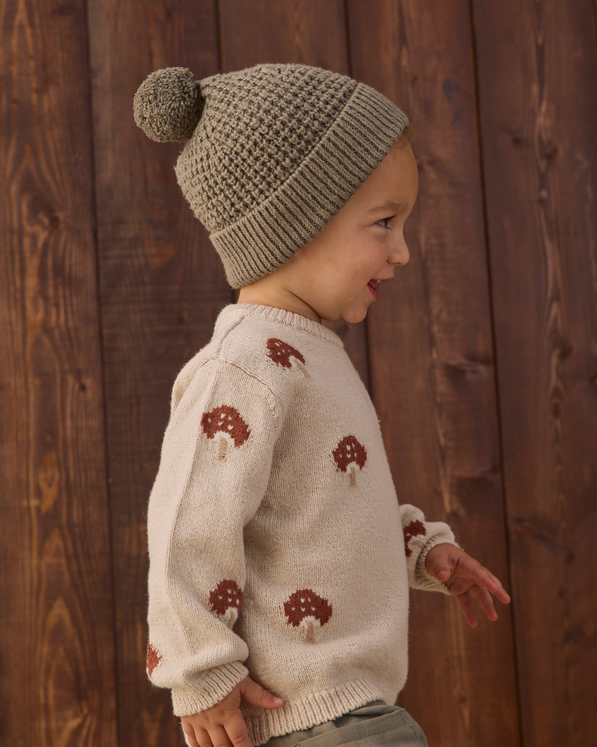 REX SWEATER MUSHROOM