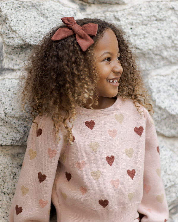 JACQUARD KNIT SET || HEARTS