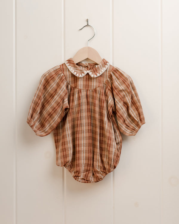 HEIDI ROMPER || AUTUMN PLAID