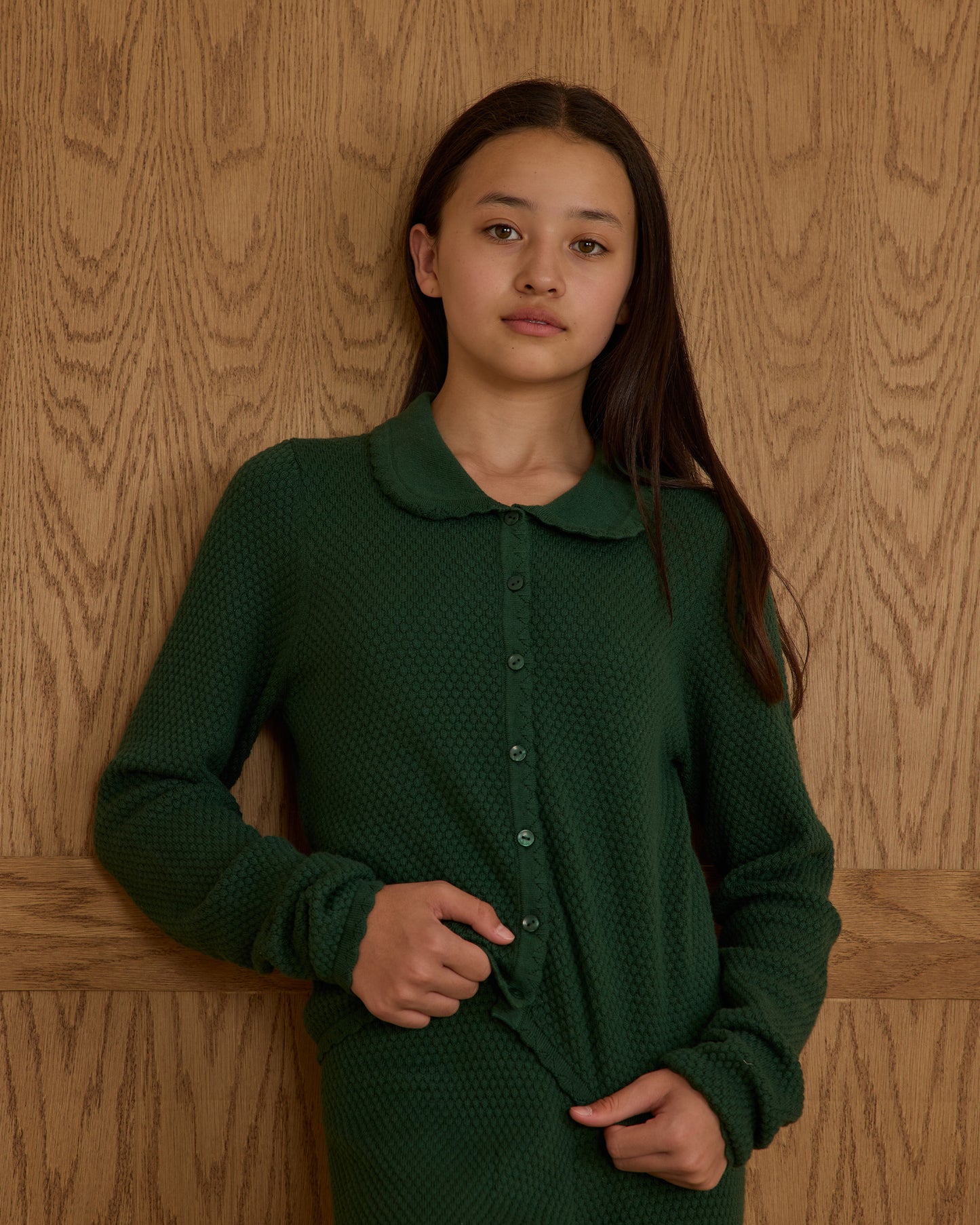 RIO CARDIGAN || GREEN - TEEN