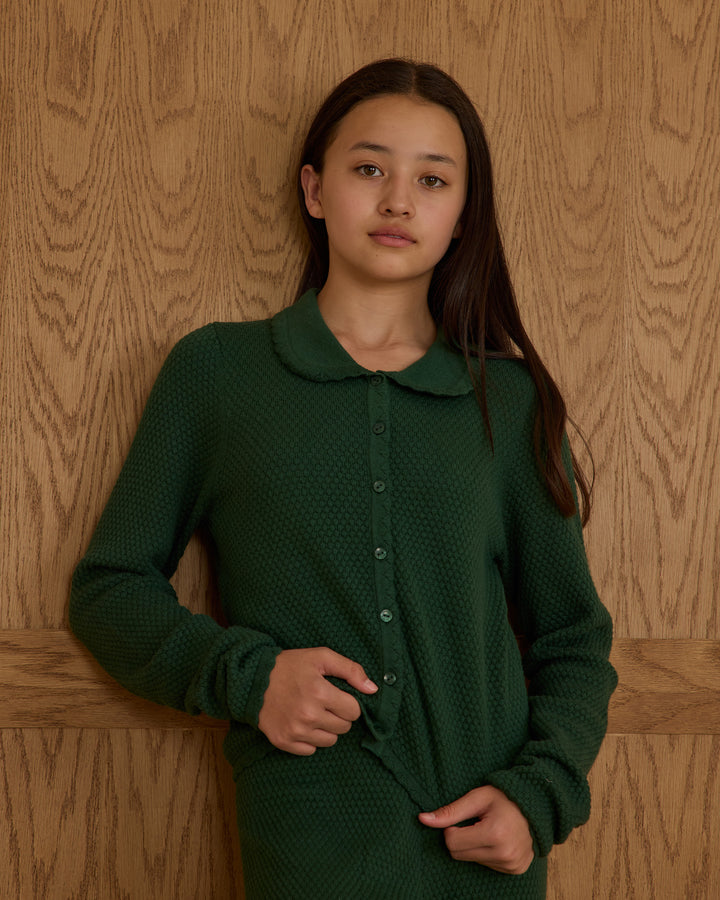 RIO CARDIGAN || GREEN - TEEN