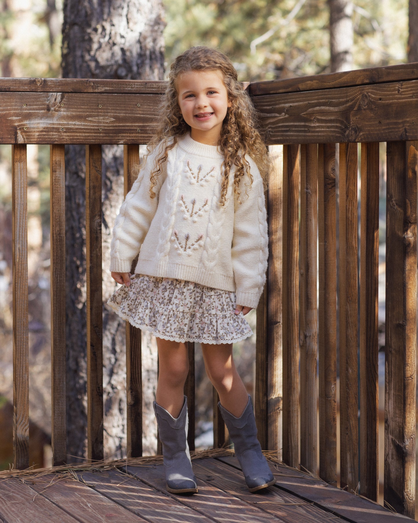 NOVA MINI SKIRT WINTER GARDEN
