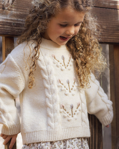 REAGAN SWEATER NATURAL