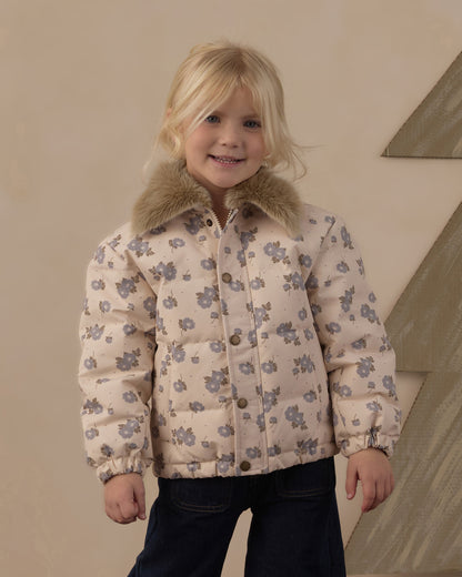 IDYLLWILD JACKET BLUE FLORAL